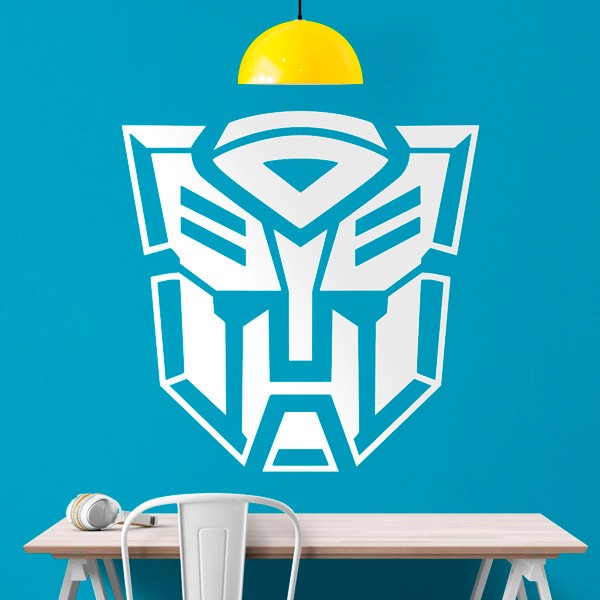 Aufkleber: Futuristisches Autobot-Logo von Transformers
