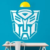 Aufkleber: Futuristisches Autobot-Logo von Transformers 2