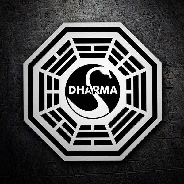 Aufkleber: Dharma-Initiative, verloren gegangen