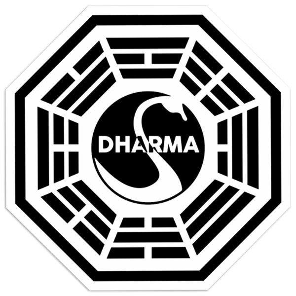 Aufkleber: Dharma-Initiative, verloren gegangen