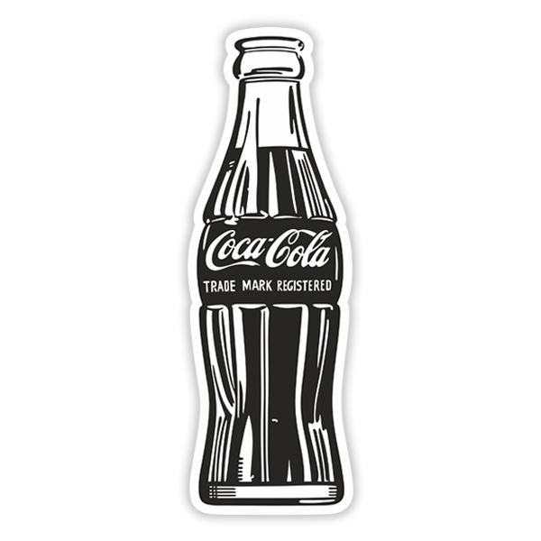 Aufkleber: Andy Warhol Coca Cola 0