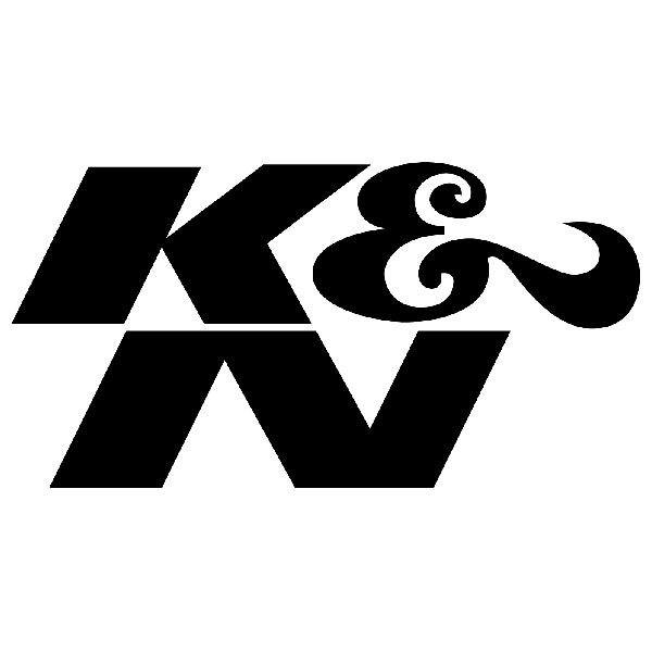 Aufkleber: K&N Logo