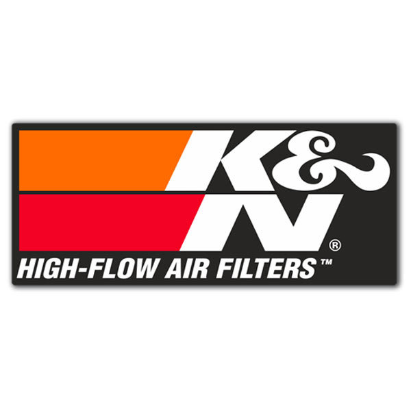 Aufkleber: K&N High-Flow Air Filters 2