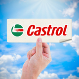 Aufkleber: Castrol 3 im Gr&uuml;nen Kreis 4