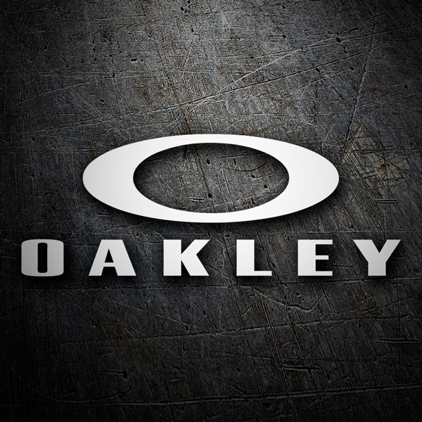 Aufkleber: Ovales Oakley-Logo