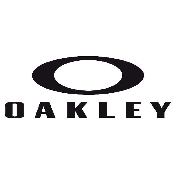 Aufkleber: Ovales Oakley-Logo