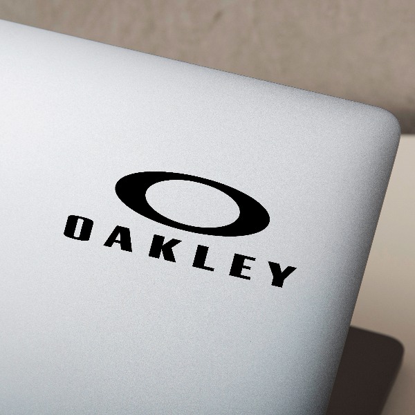 Aufkleber: Ovales Oakley-Logo