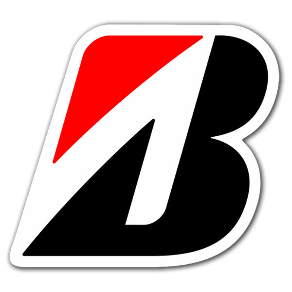 Aufkleber: Bridgestone logo