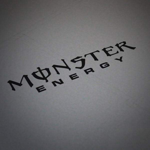 Aufkleber: M&Oslash;NST3R ENERGY 1