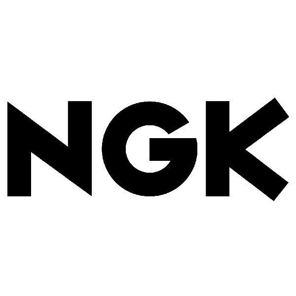 Aufkleber: Logo NGK