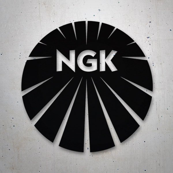 Aufkleber: NGK Spark Plug Logo