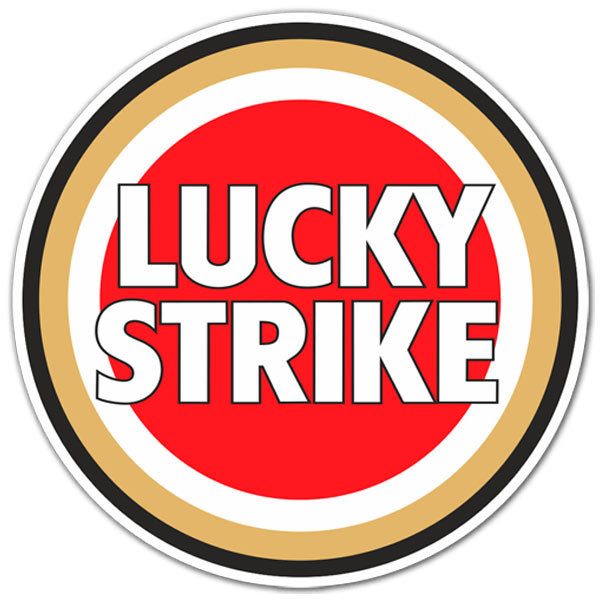 Aufkleber: Lucky Strike Farbe