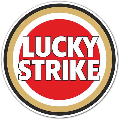 Aufkleber: Lucky Strike Farbe
