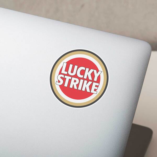 Aufkleber: Lucky Strike Farbe