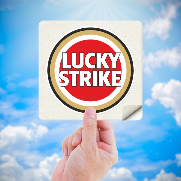 Aufkleber: Lucky Strike Farbe