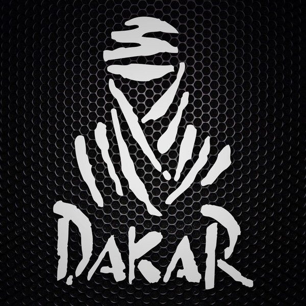 Aufkleber: Logo der Rallye Dakar