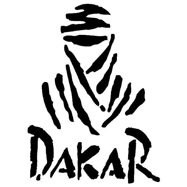 Aufkleber: Logo der Rallye Dakar