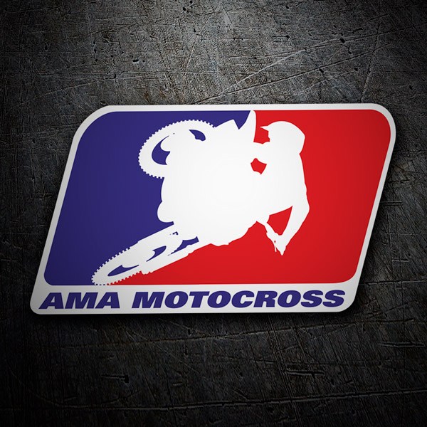 Aufkleber: Ama Motocross