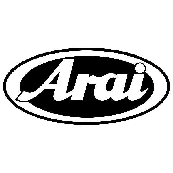 Aufkleber: Arai Helmet 3