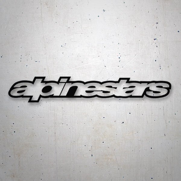Aufkleber: Alpinestars moto 0