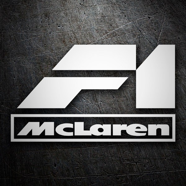 Aufkleber: Logotipo McLaren im Sportstil
