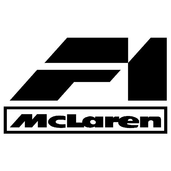 Aufkleber: Logotipo McLaren im Sportstil