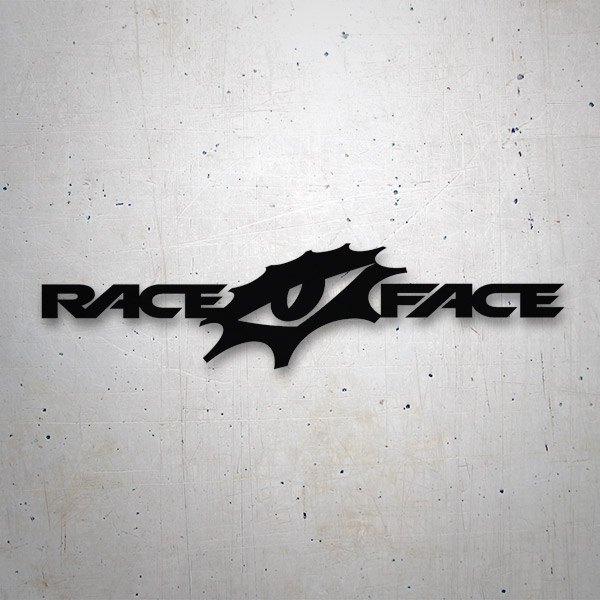 Aufkleber: Race Face