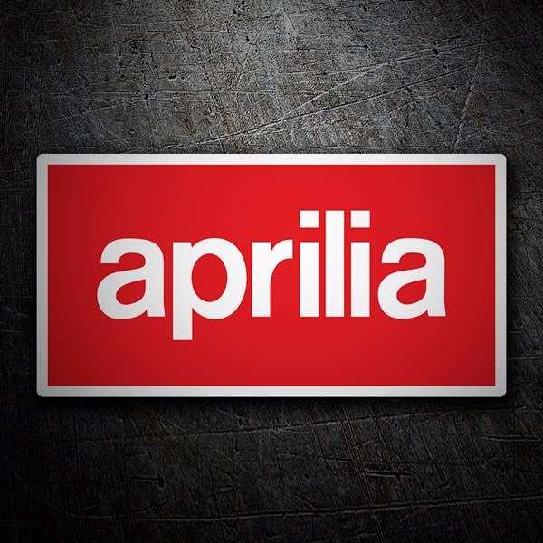 Aufkleber: Aprilia Logo