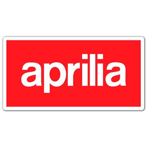 Aufkleber: Aprilia Logo