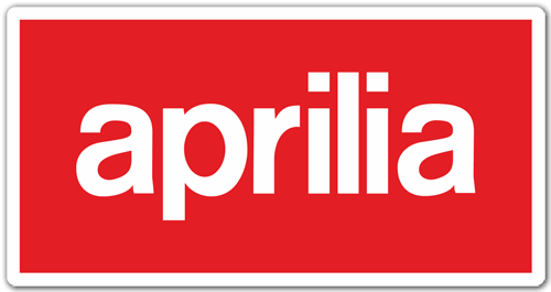 Aufkleber: Aprilia Logo