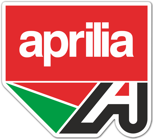 Aufkleber: Aprilia AJ Logo