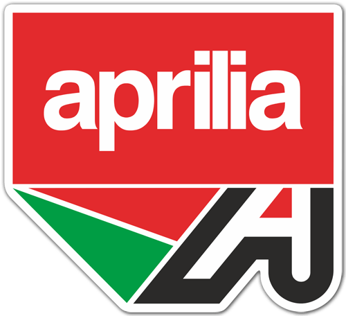 Aufkleber: Aprilia logo 2