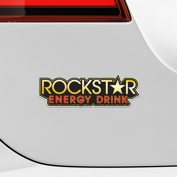 Aufkleber: Rockstar Energy Drink