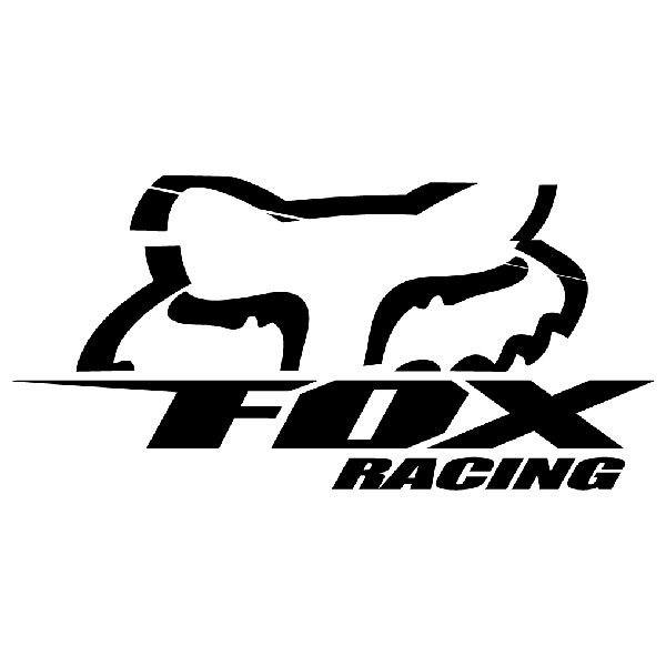 Aufkleber: Fox Racing Logo 1