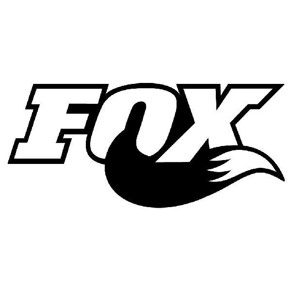 Aufkleber: Fox logo 3
