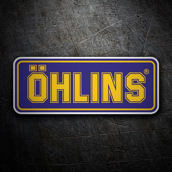 Aufkleber: Ohlins 3