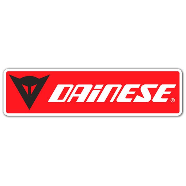 Aufkleber: Dainese rot