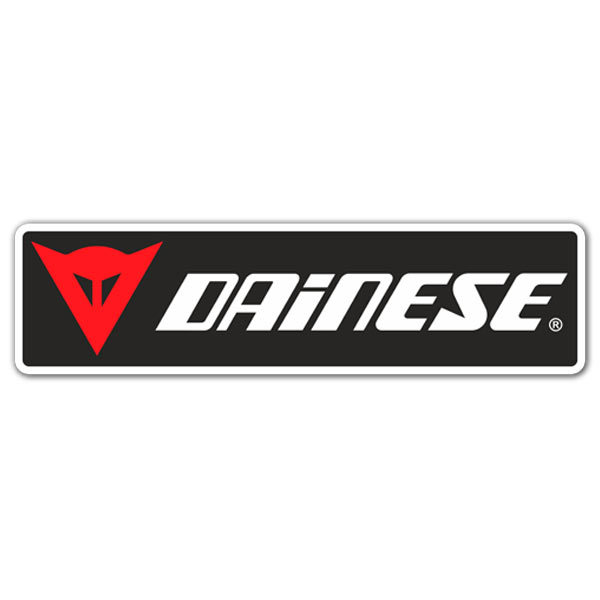 Aufkleber: Dainese schwarz