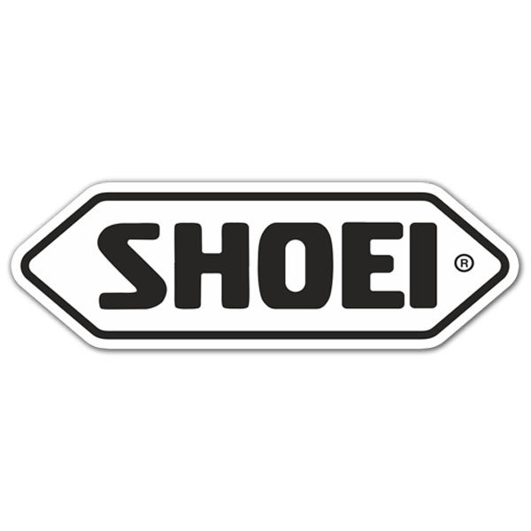 Aufkleber: Shoei 4 schwarz