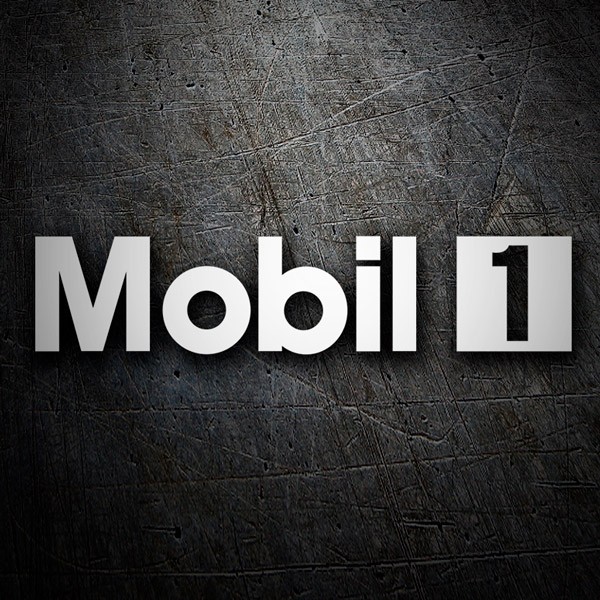 Aufkleber: Mobil 1