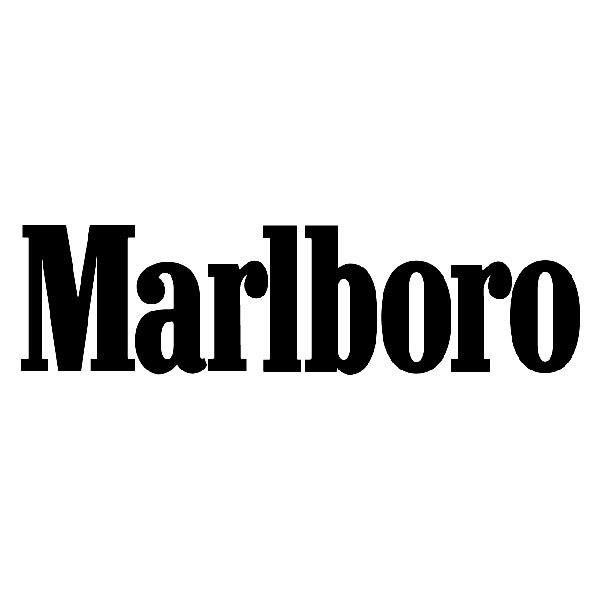 Aufkleber: Marlboro