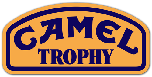 Aufkleber: Camel Trophy Rally Retro