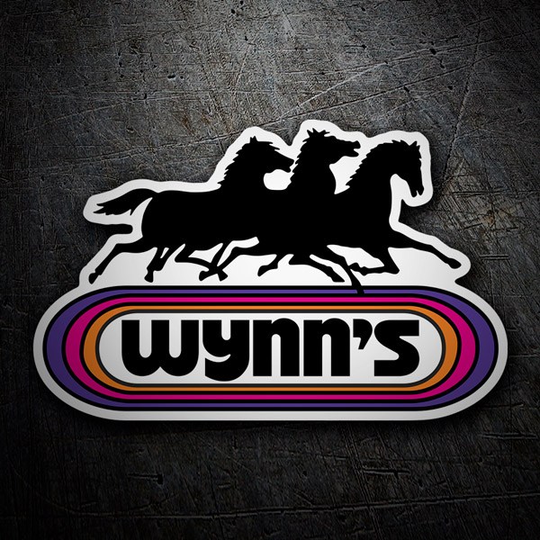 Aufkleber: Wynns Retro Racing