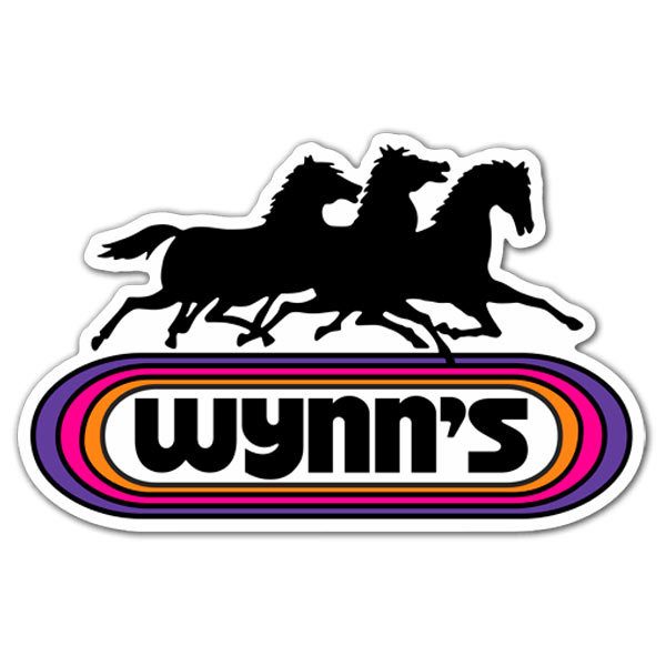 Aufkleber: Wynns Retro Racing