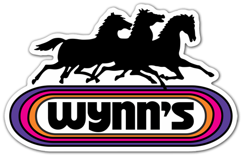 Aufkleber: Wynns Retro Racing