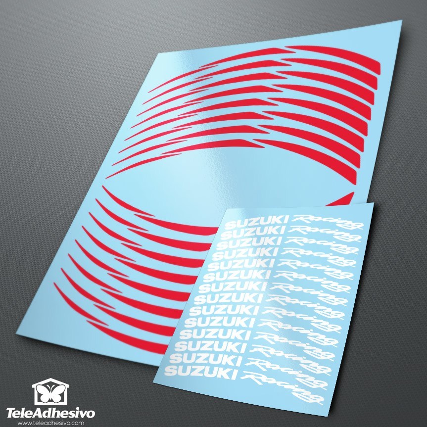 Aufkleber: Bandenset MotoGP Suzuki Racing