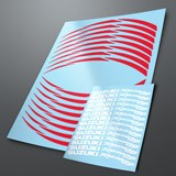 Aufkleber: Bandenset MotoGP Suzuki Racing 3