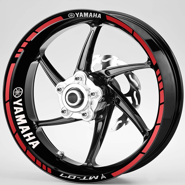 Aufkleber: MotoGP Yamaha MT 07 kit Felgenrandaufkleber 0