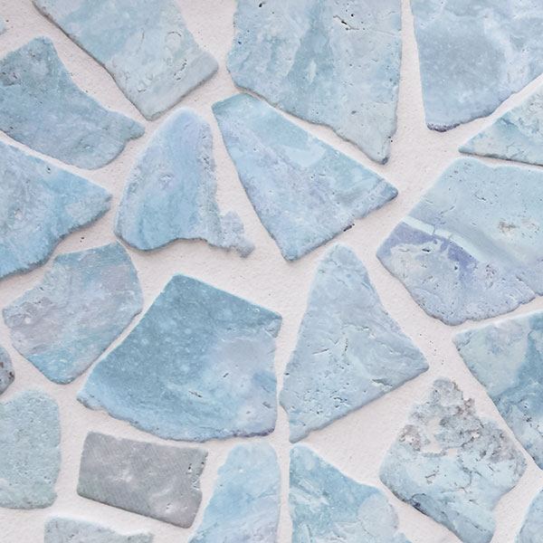 Wandtattoos: Blaue Steine