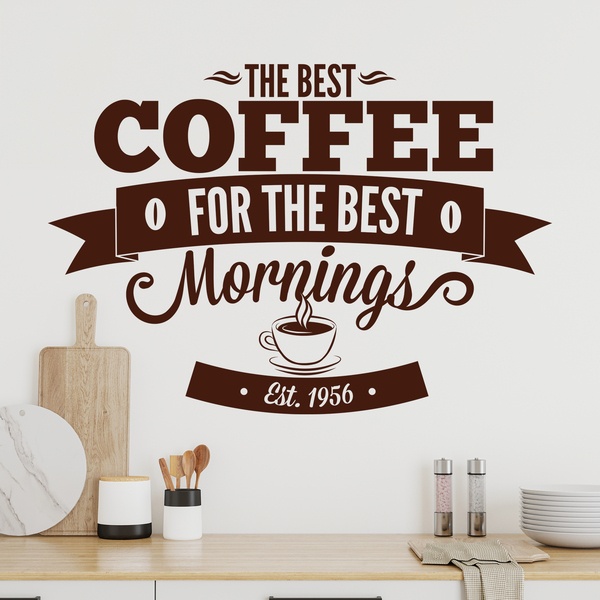 Wandtattoos: The Best Coffee for the Best Mornings